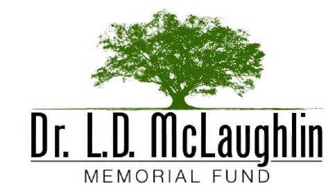 Ad of a tree in the center. it says: Dr. L.D. McLaiglin Memorial Fund